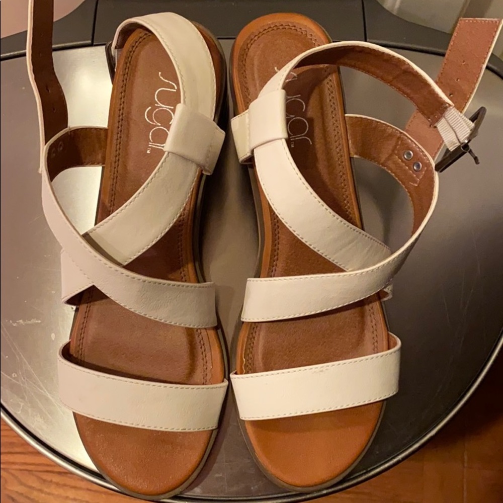 White Sandals